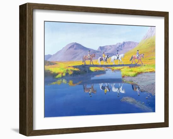 Mirror in the Cairngorms-William Ireland-Framed Giclee Print