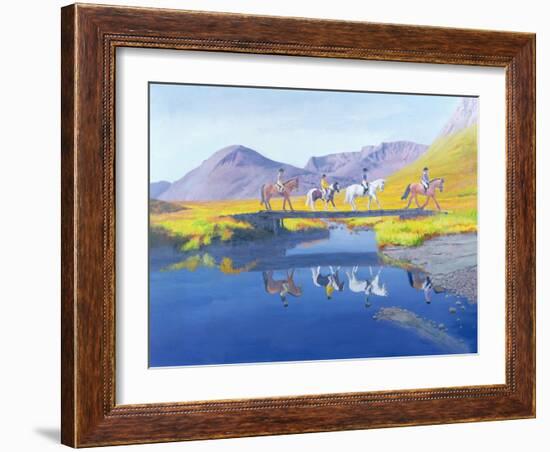 Mirror in the Cairngorms-William Ireland-Framed Giclee Print