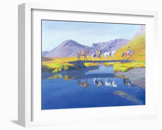 Mirror in the Cairngorms-William Ireland-Framed Giclee Print