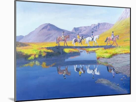 Mirror in the Cairngorms-William Ireland-Mounted Giclee Print