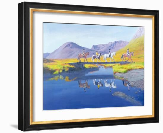 Mirror in the Cairngorms-William Ireland-Framed Giclee Print