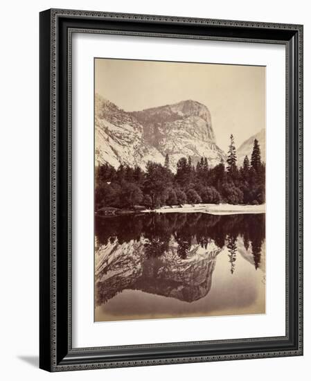 Mirror Lake, Yosemite Valley, Usa, 1861-75-Carleton Emmons Watkins-Framed Photographic Print