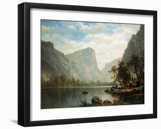 Mirror Lake, Yosemite Valley-Albert Bierstadt-Framed Art Print
