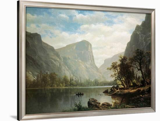 Mirror Lake, Yosemite Valley-Albert Bierstadt-Framed Art Print