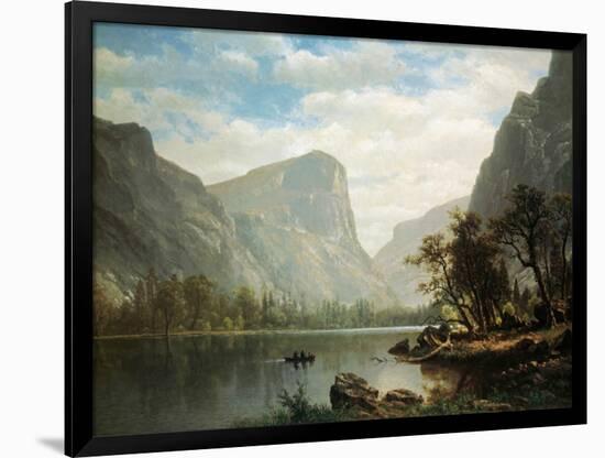 Mirror Lake, Yosemite Valley-Albert Bierstadt-Framed Art Print