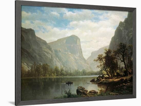 Mirror Lake, Yosemite Valley-Albert Bierstadt-Framed Art Print