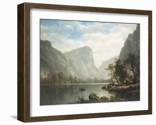 Mirror Lake, Yosemite Valley-Albert Bierstadt-Framed Art Print