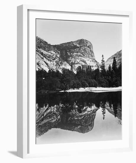 Mirror Lake, Yosemite-Carleton E Watkins-Framed Giclee Print