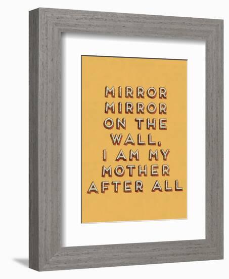 Mirror Mirror-null-Framed Art Print