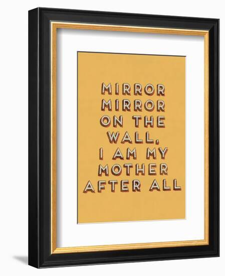 Mirror Mirror-null-Framed Art Print