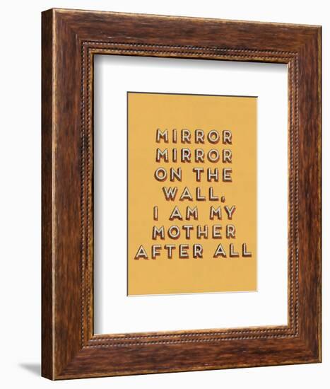 Mirror Mirror-null-Framed Giclee Print