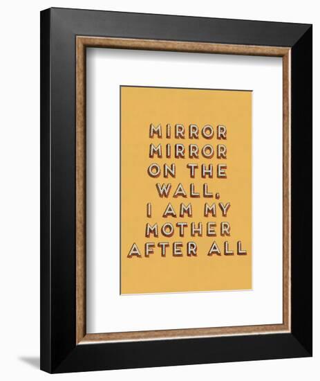 Mirror Mirror-null-Framed Giclee Print