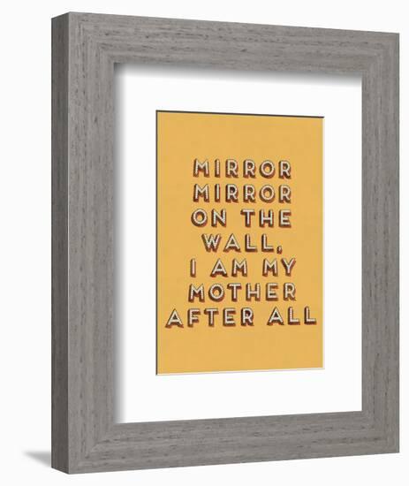 Mirror Mirror-null-Framed Giclee Print