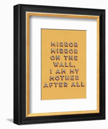 Mirror Mirror-null-Framed Giclee Print