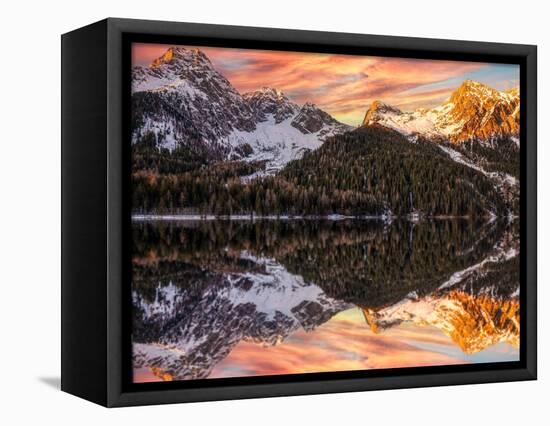 Mirror of water-Marco Carmassi-Framed Premier Image Canvas