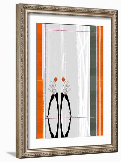 Mirror Reflection-NaxArt-Framed Art Print