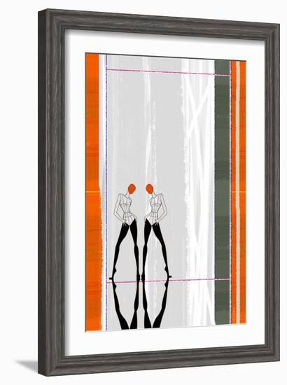 Mirror Reflection-NaxArt-Framed Art Print