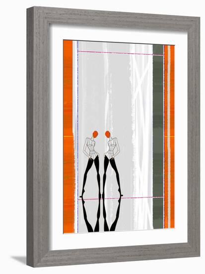 Mirror Reflection-NaxArt-Framed Art Print