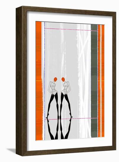 Mirror Reflection-NaxArt-Framed Art Print