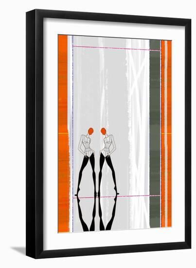 Mirror Reflection-NaxArt-Framed Art Print