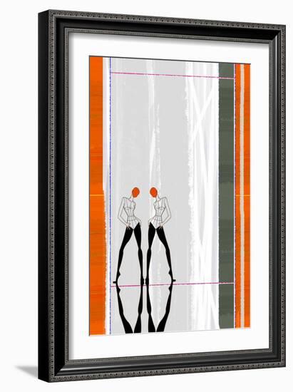 Mirror Reflection-NaxArt-Framed Art Print