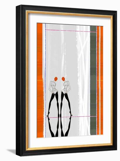 Mirror Reflection-NaxArt-Framed Art Print