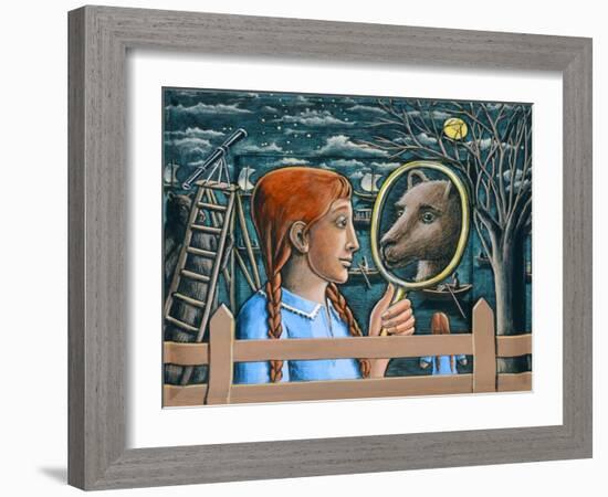 Mirror-PJ Crook-Framed Giclee Print