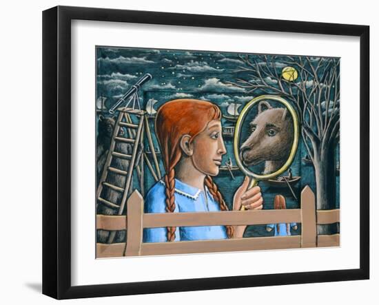 Mirror-PJ Crook-Framed Giclee Print