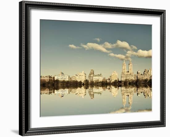 Mirrored City-Irene Suchocki-Framed Giclee Print