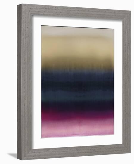 Mirrored Metal - Cerise-Chloe Larsen-Framed Giclee Print