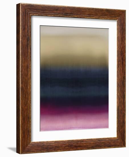 Mirrored Metal - Cerise-Chloe Larsen-Framed Giclee Print