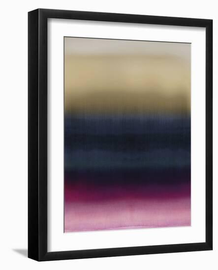 Mirrored Metal - Cerise-Chloe Larsen-Framed Giclee Print