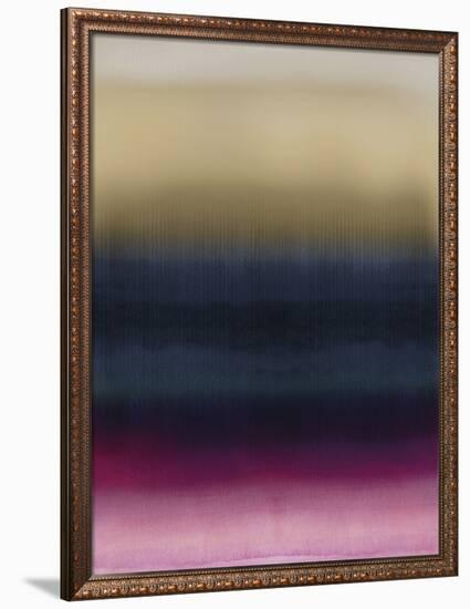 Mirrored Metal - Cerise-Chloe Larsen-Framed Giclee Print