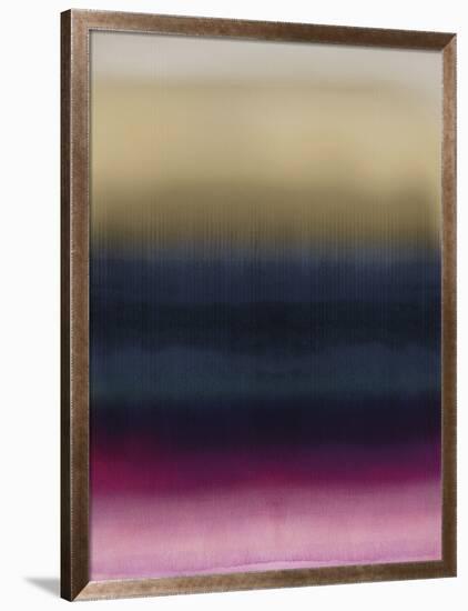 Mirrored Metal - Cerise-Chloe Larsen-Framed Giclee Print