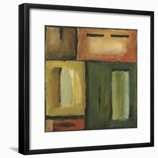 Mirrored Reflections IV-null-Framed Art Print