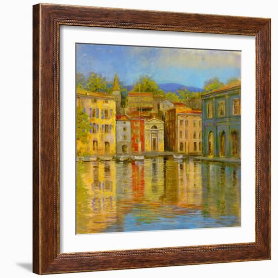 Mirrored Villa-Longo-Framed Giclee Print