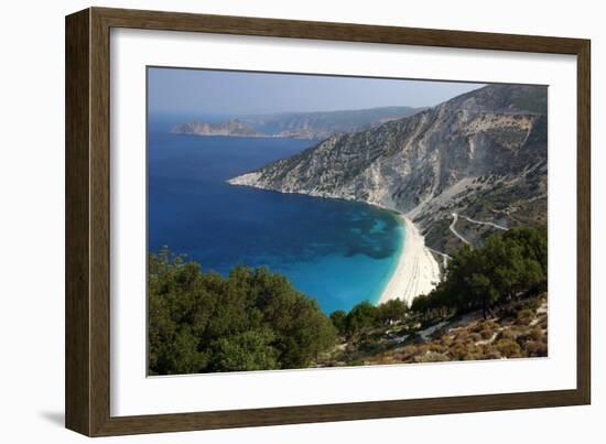 Mirtos Beach, Kefalonia, Greece-Peter Thompson-Framed Photographic Print