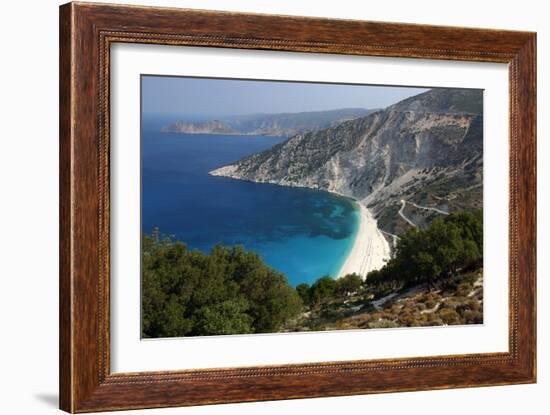 Mirtos Beach, Kefalonia, Greece-Peter Thompson-Framed Photographic Print