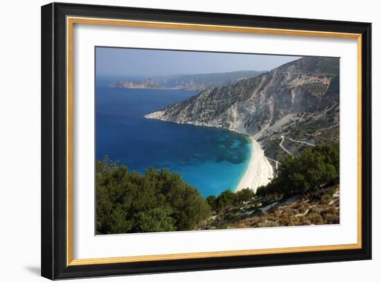 Mirtos Beach, Kefalonia, Greece-Peter Thompson-Framed Photographic Print