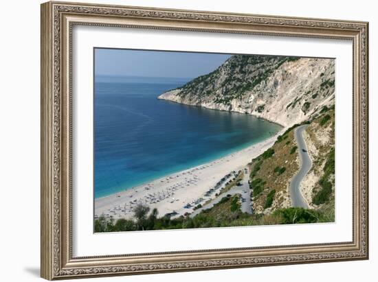 Mirtos Beach, Kefalonia, Greece-Peter Thompson-Framed Photographic Print