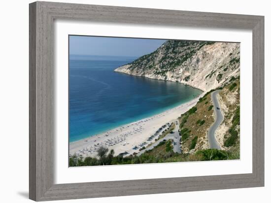 Mirtos Beach, Kefalonia, Greece-Peter Thompson-Framed Photographic Print