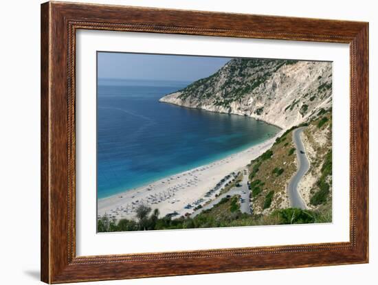 Mirtos Beach, Kefalonia, Greece-Peter Thompson-Framed Photographic Print