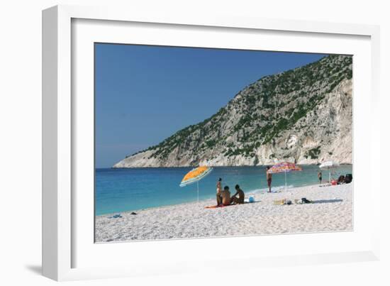 Mirtos Beach, Kefalonia, Greece-Peter Thompson-Framed Photographic Print