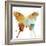 Mis Flores Butterfly II-Patricia Pinto-Framed Art Print