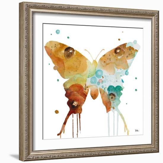 Mis Flores Butterfly II-Patricia Pinto-Framed Art Print