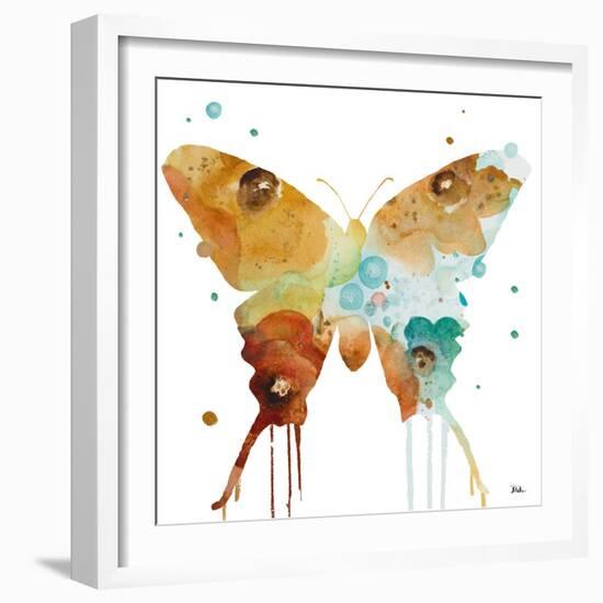 Mis Flores Butterfly II-Patricia Pinto-Framed Art Print