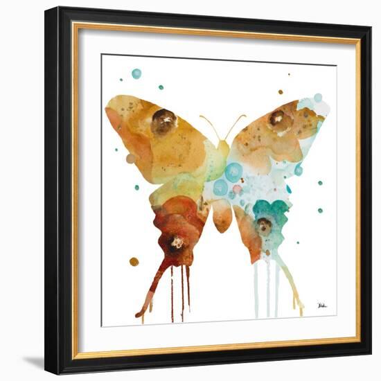 Mis Flores Butterfly II-Patricia Pinto-Framed Art Print