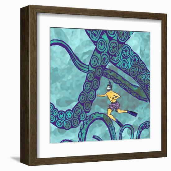 Misadventure III-Alicia Ludwig-Framed Art Print