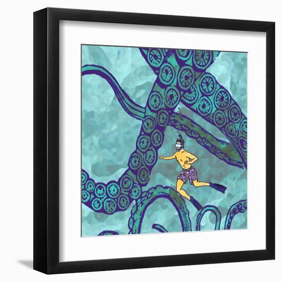 Misadventure III-Alicia Ludwig-Framed Art Print