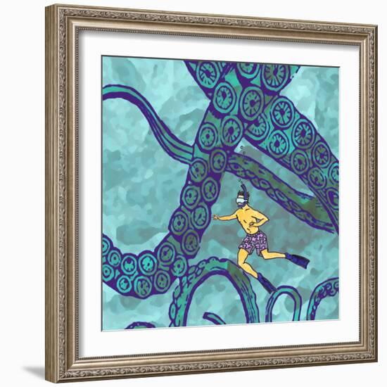 Misadventure III-Alicia Ludwig-Framed Art Print